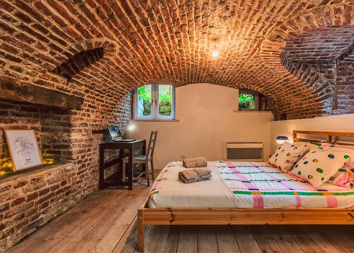 Duplex En Cave Voutée Au Coeur De *